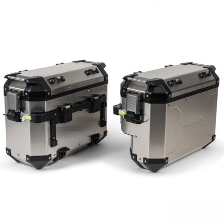 Set Original de Cutii Laterale din Aluminiu 37L și 33L pentru Honda CRF1100L Africa Twin